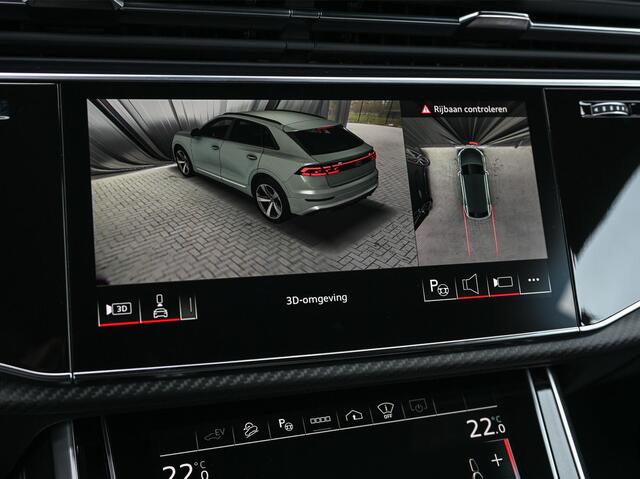 Audi Q8 60 TFSI e quattro Pro Line S Competition | B&O advanced | Audi exclusive | 5 jaar garantie | Panoramadak | massage stoelen | 4 wiel besturing | Alcantara hemel | Soft-close | Elektr. Trekhaak | Achteras besturing | Oled achterlichten