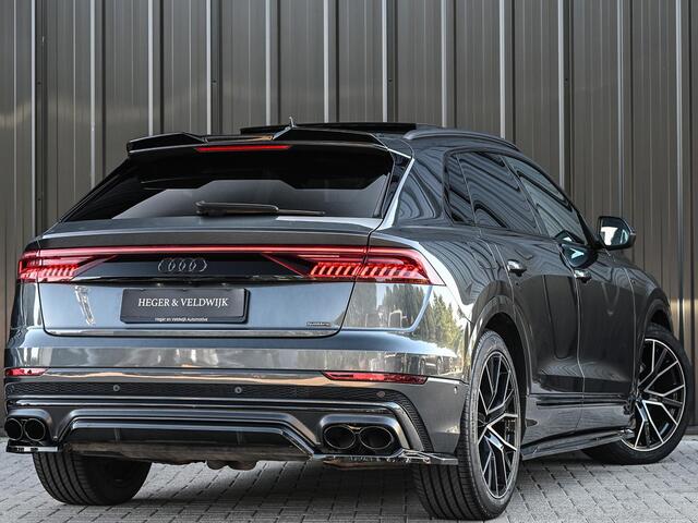 Audi Q8 60 TFSI e quattro Pro Line S Competition | Panoramadak | 360 Camera | Stoelmassage + Ventilatie | Luchtvering | Ambiance Interieur | Stoelverwarming V+A | Memory Seats |