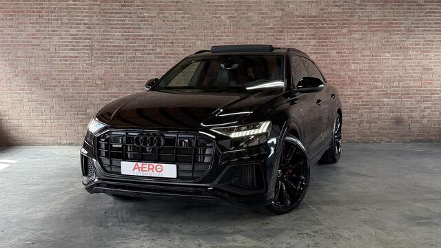 Audi Q8 60 TFSI e quattro Pro Line S Competition PHEV / HUD / Trekhaak / Pano / B&O/ 360 camera / Matrix-Led /Memory / Stoelverwarming V+A / Zonwering
