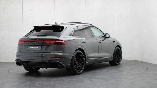 Audi Q8 60 TFSI e quattro ABT 'Nimbus grey' | B&O 3D | Massage | Head-up | Soft-Close | Panoramadak | Stoelventilatie | Trekhaak