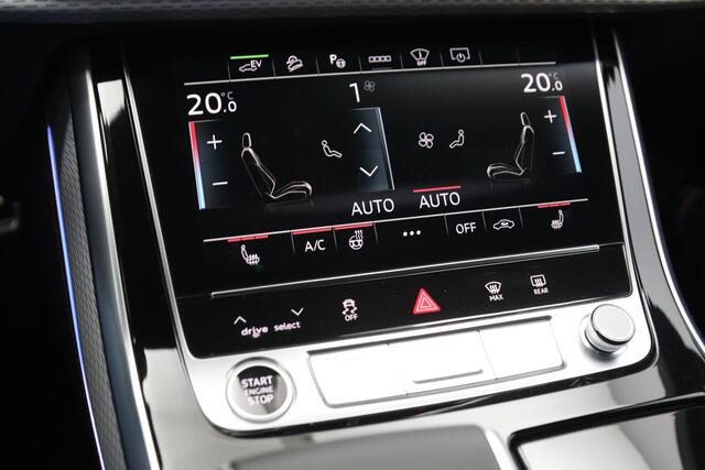 Audi Q8 60 TFSI e 490 PK Quattro S-Line Pro Line Competition PHEV, Panoramadak, Trekhaak, RS-Stoelen, Bang&Olufsen, Memory, Sfeerverlichting