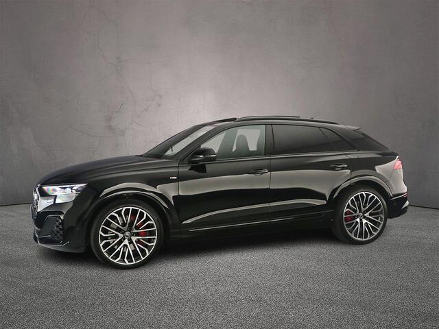 Audi Q8 60 TFSI e quattro Pro Line S Competition | Achterasbesturing | Luchtvering | B&O | Panoramadak | Trekhaak | Ambient-licht pakket | Head-Up | Laser LED | Adapt Cruise