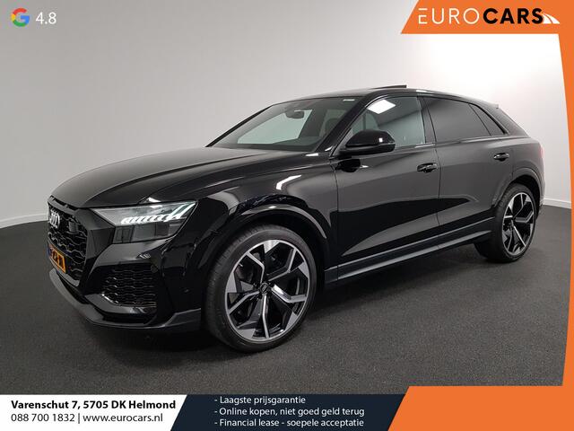Audi Q8 4.0 TFSI RS Q8 Quattro 600pk! Panorama dak Navigatie Electrische achterklep Led Camera Climate Control Parkeer sensoren voor en achter Lichtmetalen Velgen