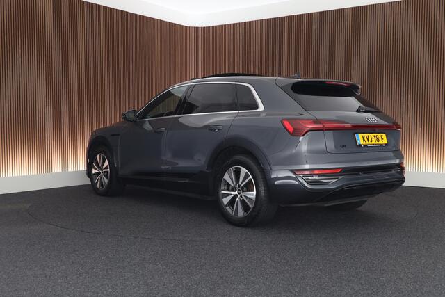 Audi Q8 e-tron 50 340pk quattro S Edition 95 kWh SOH 100% B&O HUD Keyless Stoelverwarming Camera Panoramadak Navigatie 2x S-Line