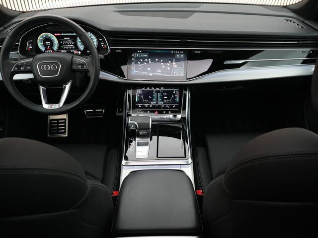 Audi Q8 60 TFSI e 462pk quattro Pro Line S Competition |Maxton|pano|RS-seats|luchtvering|memory|matrix LED|Apple Carplay|360 camera|blind spot|stoelverwarming|23" LMV|