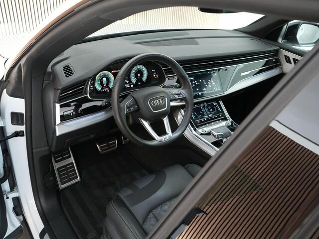 Audi Q8 60 TFSI e 462pk quattro Pro Line S Competition |Maxton|pano|RS-seats|luchtvering|memory|matrix LED|Apple Carplay|360 camera|blind spot|stoelverwarming|23" LMV|