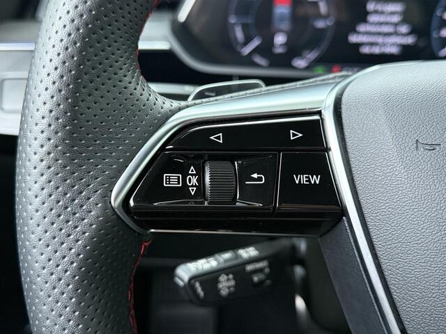 Audi Q8 e-tron 55 quattro S Edition Competition 115 kWh | 408 PK | SoH 83% | Trekhaak | Panoramadak | Luchtvering | Head-up display | Area view 360 | Matrix LED | S line | Stoelverwarming V+A |