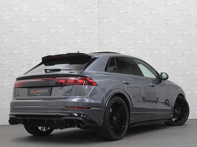 Audi Q8 60e Competition 490pk | 4WS | Massage | Carbon | Ventilatie | Valcona Leder+ Pakket | B&O Sound | 23'' | Alcantara hemel | Head-Up | Soft-Close | Panorama | 2x Memory | Trekhaak | Keyless-Entry | Luchtvering | Nieuw | Fabrieksgarantie. – foto 3