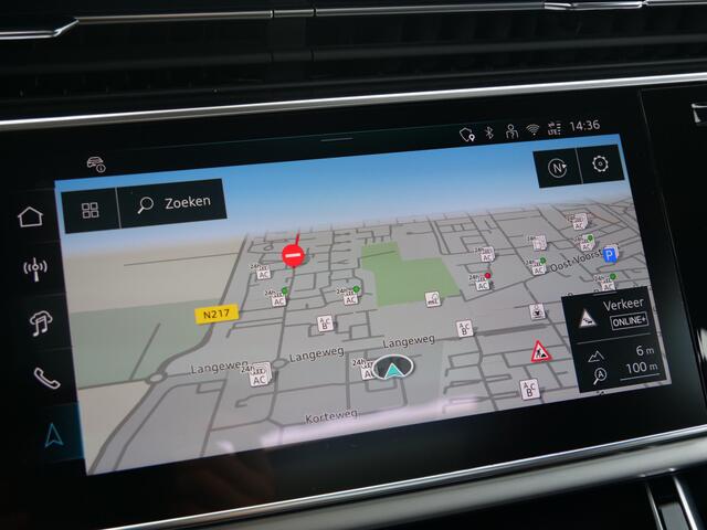 Audi Q8 55 TFSI e-hybrid quattro Black Line 394 Pk Automaat Navi / DAB / Apple Carplay / Pano-dak / 360 camera
