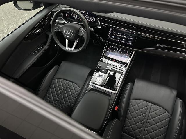 Audi Q8 60e 462PK Competition Plus | #RS-Seats | Carbon | B&O | 360 Camera | ACC | Panorama | 64950,= ex btw | Valcona Leder | 23" Audi Sport | Luchtvering | Keyless-Entry | Tour-Pakket | Lane & Side assist | Bovag Garantie. – foto 4