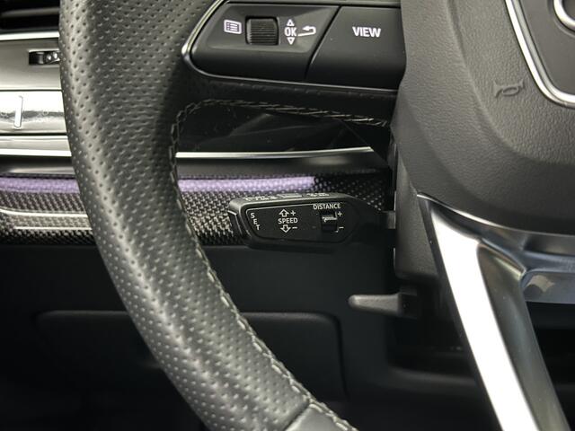 Audi Q8 60e 462PK Competition Plus | #RS-Seats | Carbon | B&O | 360 Camera | ACC | Panorama | 64950,= ex btw | Valcona Leder | 23" Audi Sport | Luchtvering | Keyless-Entry | Tour-Pakket | Lane & Side assist | Bovag Garantie. – foto 7