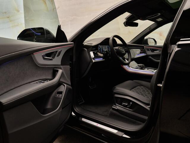 Audi Q8 55 TFSI e Quattro Pro Line S , pano, B&O, 4W-best., OLED, luchtv., tr.haak, S sportstoelen, Laserlicht, HUD, 23", keyless