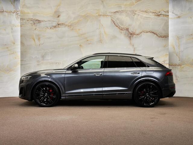Audi Q8 55 TFSI e Quattro Pro Line S , pano, B&O, 4W-best., OLED, luchtv., tr.haak, S sportstoelen, Laserlicht, HUD, 23", keyless