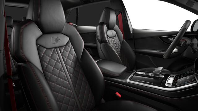 Audi Q8 e-hybrid quattro 490 Tiptronic Competition Plus | Glazen panoramadak | Optiekpakket zwart plus | Parkeerhulp plus inclusief achteruitrijcamera