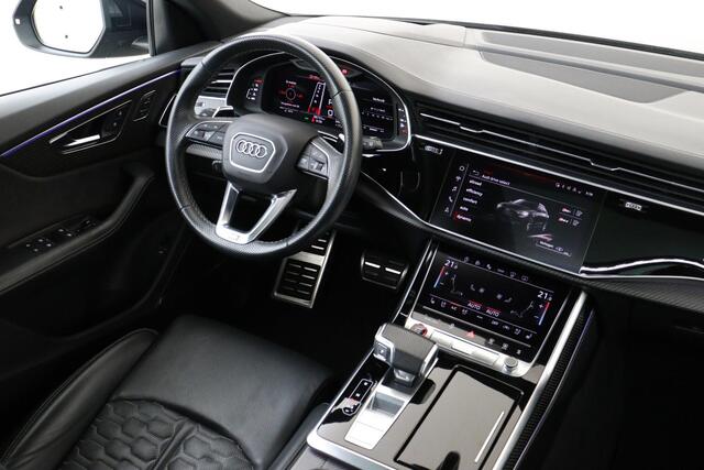 Audi Q8 4.0 TFSI RS Q8 QUATTRO -KERAMISCH|B&O|RS DYNAMIC PLUS|PANO.DAK|MASSAGE|GEVENT.LEDER|HEAD-UP DISP.|TREKHAAK|23" *NW.PRIJS €253,448,-!*