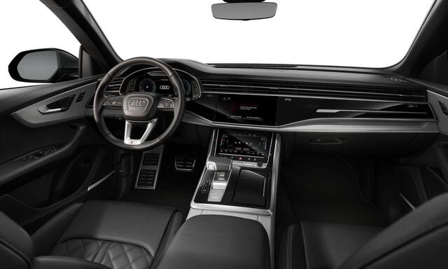 Audi Q8 55 TFSI e quattro Pro Line S | Trekhaak | Panoramadak | Ambient Light-pakket | Nachtzicht | Leder | B&O 3D | Achterasbesturing | Luchtvering | 360 Camera | Laser LED – foto 3