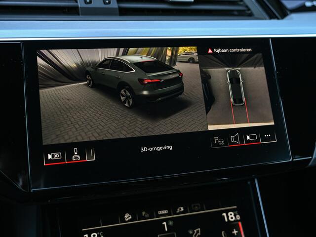 Audi Q8 e-tron Sportback 55 quattro S Edition 115 kWh 408pk | Panoramadak | 360 Camera | Luchtvering | Adaptive Cruise | Memory Seat | Stoel + Stuurverwarming | Keyless Entry | Elektr. Verst. Stuur |