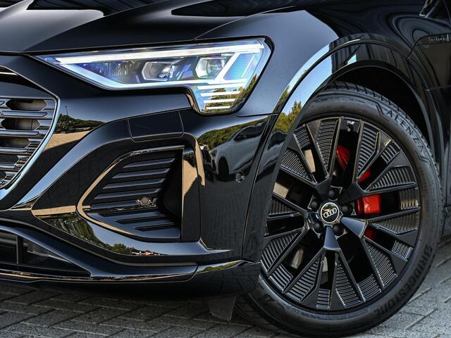 Audi Q8 e-tron Sportback 55 quattro S Edition 115 kWh 408pk | Panoramadak | 360 Camera | Luchtvering | Adaptive Cruise | Memory Seat | Stoel + Stuurverwarming | Keyless Entry | Elektr. Verst. Stuur |