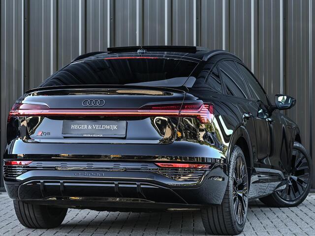 Audi Q8 e-tron Sportback 55 quattro S Edition 115 kWh 408pk | Panoramadak | 360 Camera | Luchtvering | Adaptive Cruise | Memory Seat | Stoel + Stuurverwarming | Keyless Entry | Elektr. Verst. Stuur |