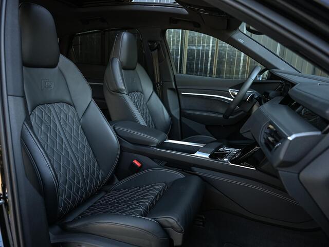 Audi Q8 e-tron Sportback 55 quattro S Edition 115 kWh 408pk | Panoramadak | 360 Camera | Luchtvering | Adaptive Cruise | Memory Seat | Stoel + Stuurverwarming | Keyless Entry | Elektr. Verst. Stuur |