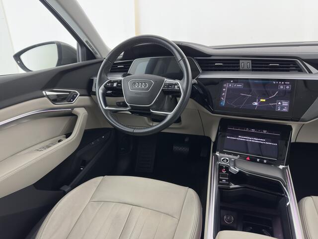 Audi Q8 e-tron 50 quattro Advanced Edition 95 kWh [3-Fase-22kW] {SoH-100%} (INCL.BTW) *LEATHER | FULL-LED | MEMORY-PACK | ADAPTIVE-CRUISE | CAMERA | PRIVACY-GLASS | DIGI-COCKPIT | PRIVACY-GLASS | SHIFT-PADDLES | DAB | AMBIENT-LIGHT | 20''ALU | TOWBAR* – foto 7