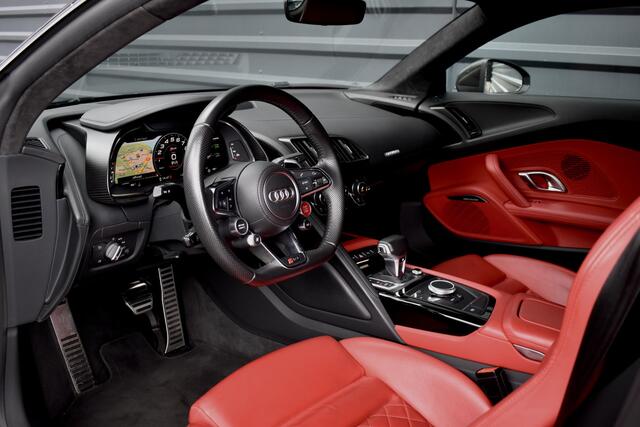 Audi R8 5.2 FSI V10 Quattro Plus | Keramisch | Carbon Exterieur + Motorruimte | B&O | Laser Light | Camera | Sportuitlaat |