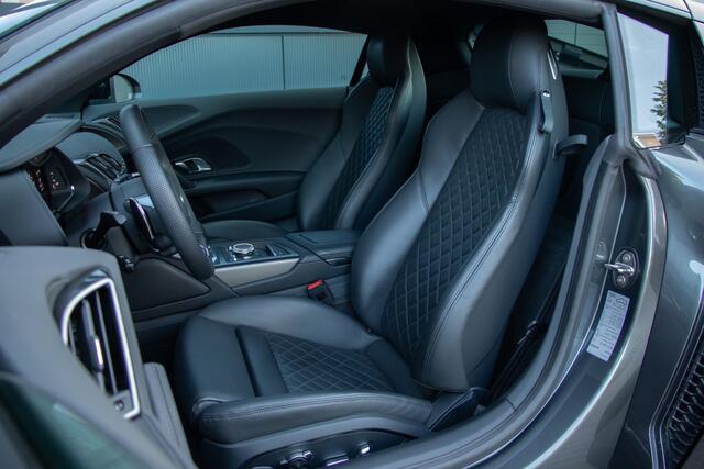 Audi R8 5.2 performance RWD 570 PK | BTW | B&O Sound | Keyless Entry | Led | Camera | Stoelverwarming | Apple & Android Carplay | PPF-folie | Valcona Leder | 20"| Draadloze telefoonlader | Cruise control | Daytona |