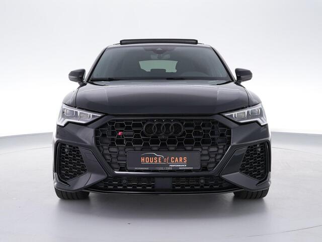 Audi RS Q3 RSQ3 Sportback 400pk TFSI |dealer onderhouden|panoramadak|RS-stoelen|360 camera|ACC||stoelverwarming|Matrix-LED|ektrische klep|blind spot|keyless|virtual cockpit|