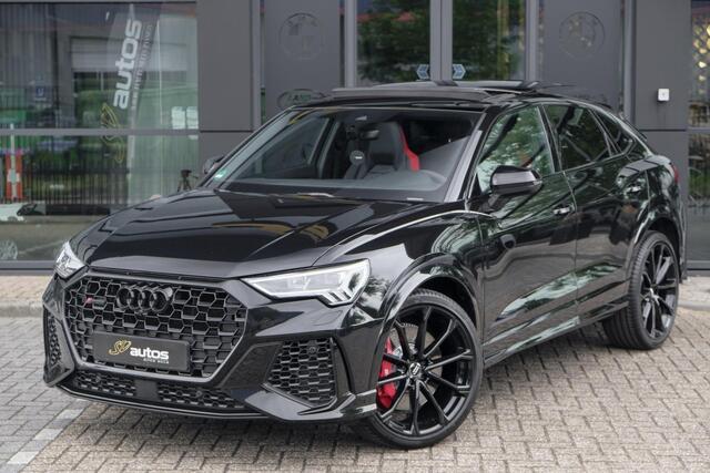 Audi RS Q3 RSQ3 Sportback TFSI 400pk Panoramadak Sonos Trekhaak 21" LMV BOMVOL Rode stiksels Carbon