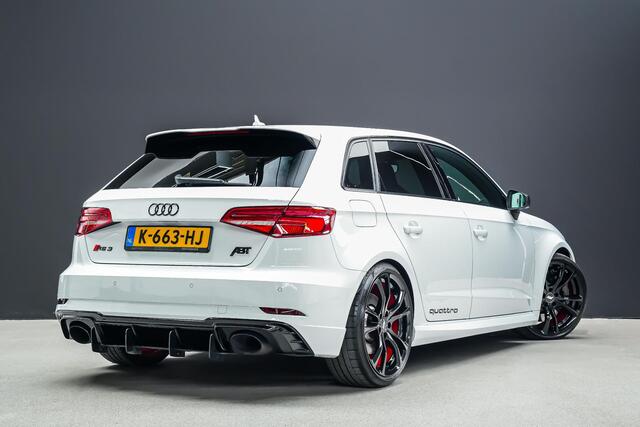 Audi RS3 Sportback 2.5 400pk TFSI quattro |RS-stoelen|ABT|custom stuur|bluetooth|navigatie|stoelverwarming|parkeersensoren voor en achter|LED-dagrijverlichting|