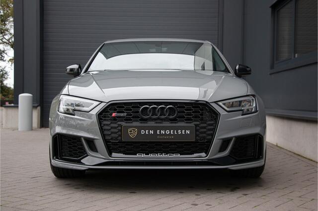Audi RS3 Sportback 2.5 TFSI 400PK Quattro | NL Auto | Virtual Cockpit | RS Sportuitlaat | Apple Carplay | Dealer onderhoud | Nardo Grey | PDC | Cruise Control | Nappa Leder | Drive Select | LED | Black Pack | Nationale Autopas | N.P ¤90.731,- | RS Sporstoelen + De