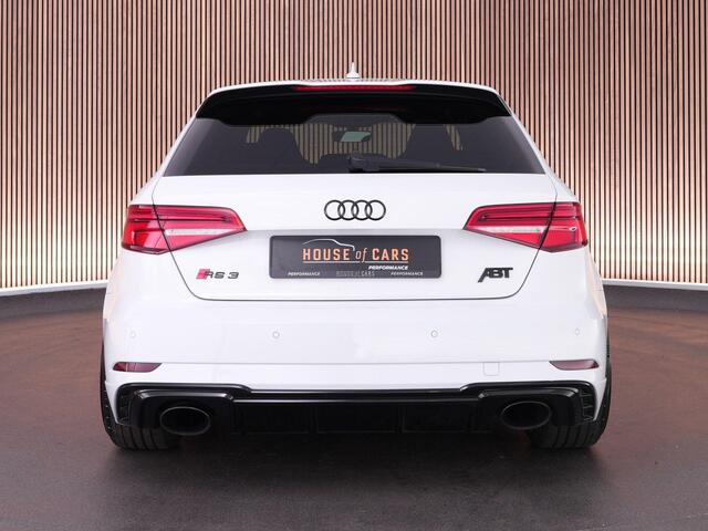 Audi RS3 Sportback 2.5 400pk TFSI quattro |RS-seats|ABT veren|ABT frontlip & difussor|ABT 19" LMV|custom stuur|bluetooth|navigatie|stoelverwarming|parkeersensoren voor en achter|LED-dagrijverlichting|