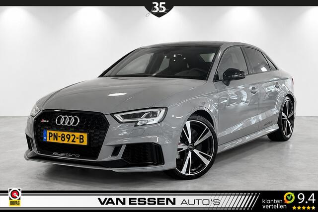 Audi RS3 A3 Limousine 2.5 TFSI Quattro Keramisch Navi Leder B&O Camera Eventuri RS-Seats NL-AUTO! Nieuwstaat!