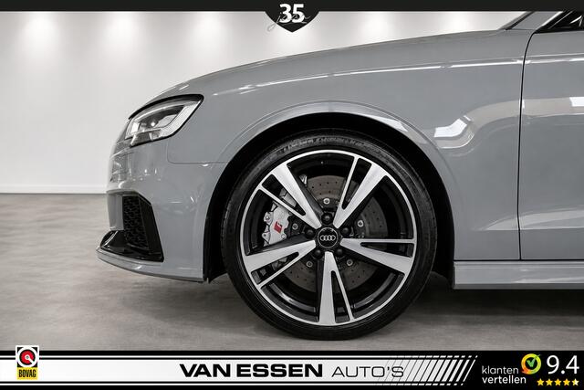 Audi RS3 A3 Limousine 2.5 TFSI Quattro Keramisch Navi Leder B&O Camera Eventuri RS-Seats NL-AUTO! Nieuwstaat!