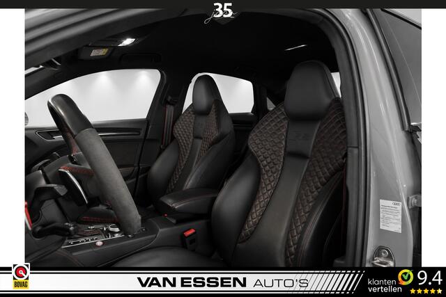 Audi RS3 A3 Limousine 2.5 TFSI Quattro Keramisch Navi Leder B&O Camera Eventuri RS-Seats NL-AUTO! Nieuwstaat!