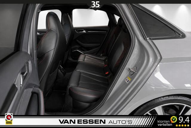 Audi RS3 A3 Limousine 2.5 TFSI Quattro Keramisch Navi Leder B&O Camera Eventuri RS-Seats NL-AUTO! Nieuwstaat!