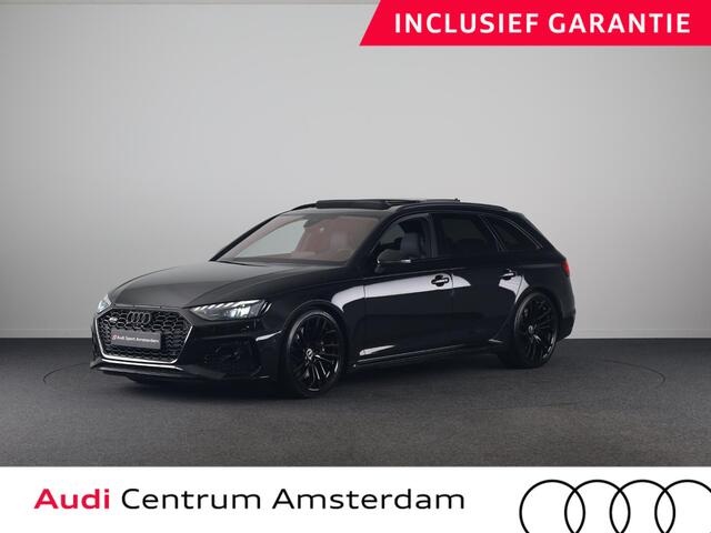 Audi RS4 A4 Avant 2.9 TFSI quattro 450pk | Panoramadak | Adaptive cruise controle | Matrix | Trekhaak | Elektrisch verstelbare voorstoelen met geheugen | Stoelverwarming voor en achter