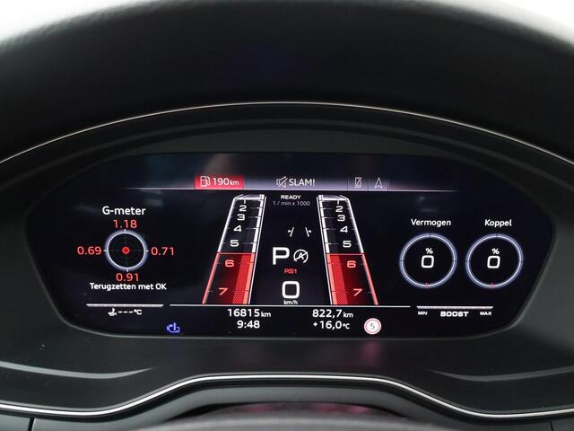 Audi RS5 Sportback 2.9 TFSI quattro | 450 PK | RS sportonderstel plus | RS sportuitlaat | garantie tm 29-1-2029| Panoramadak | Lichtmetalen velgen 20" Evo | Head-Up display | MATRIX-Laser
