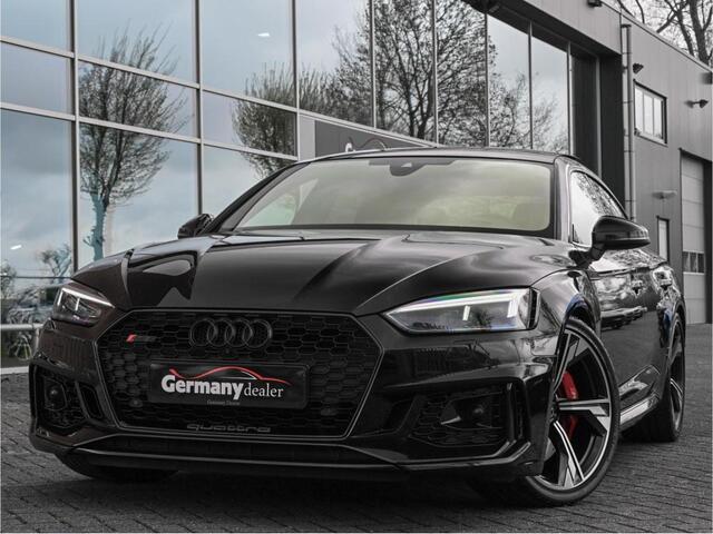 Audi RS5 Sportback 2.9TFSI 450pk Quattro Black optic RS-Zetels Milltek Pano B&O Head-Up 360-Camera 20-Inch Keyless ACC VOL!