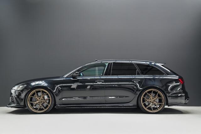 Audi RS6 Avant 4.0 TFSI RS 6 quattro performance Pro Line Plus |keramisch|22 inch Vossen|stage 2 tune|B&O Advance|blind spot|memory|Apple Carplay|HUD|360 camera|panoramadak|