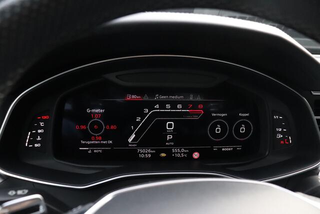 Audi RS6 Avant TFSI quattro | KERAMISCH | PANO | HEAD-UP | 360° CAMERA | B&O | LEDER | STOEL/STUURVERW. | CRUISE | STOELVERK. | NAVI |
