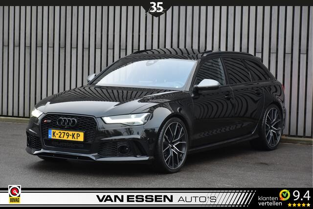 Audi RS6 A6 Avant 4.0 TFSI Quattro Performance Pro Line Plus Pano Massage Stoelventilatie B&O Matrix-Led Goed Onderhouden!