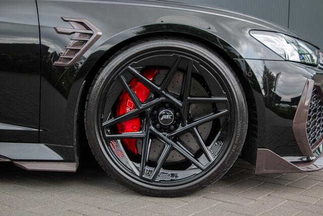 Audi RS6 Avant Johann ABT Signature Edition | 800PK | BTW | B&O+ | Ceramic Brakes | 360 Cam | ACC | Pano | Softclose | Lane & Side Assist | Fabrieksgarantie | Neus PPF | Carbon | Apple & Android Carplay | Dynamic+ | Achterasbesturing | Dynamic Plus Pack |Ambianc