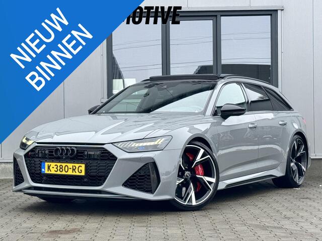 Audi RS6 A6 Avant TFSI quattro 600 PK | Dynamic + | B&O Advanced | Carbon | Keramische remmen