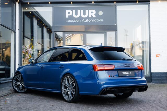 Audi RS6 4.0 TFSI Performance Quattro Pano - Ascari Blue Carbon - Keramisch