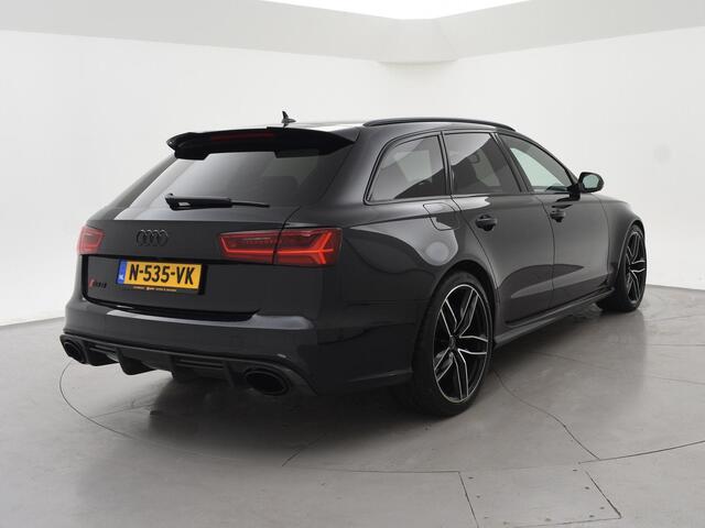 Audi RS6 4.0 TFSI V8 605 PK PERFORMANCE + KERAMISCH | B&O | AUDI EXCLUSIVE LEDER | CARBON | 21 INCH | 360 CAMERA
