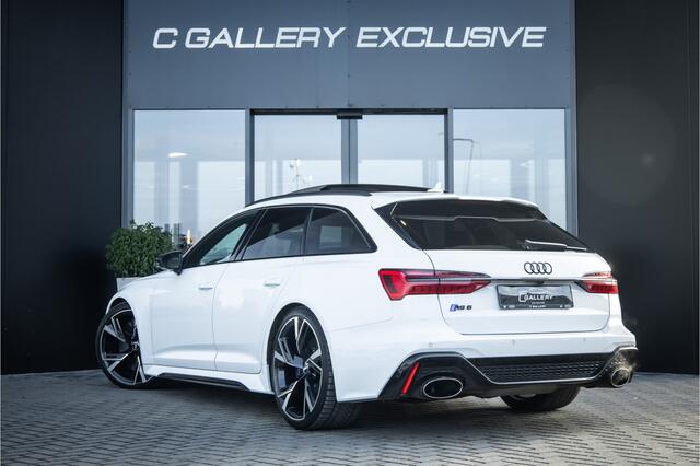 Audi RS6 C8 Avant 4.0 TFSI Quattro 740PK - RS Dynamic+ | 25jahre | Akrapovic | Keramisch | 3D Camera