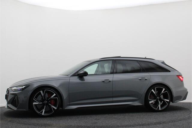 Audi RS6 Avant 4.0 TFSI Quattro 600 PK Panoramdak, B&O 3D, Dynamic Plus, Carbon, Ceramic, 4WB, HUD, 22"