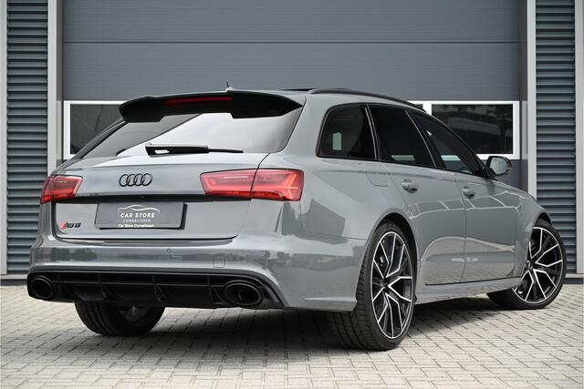 Audi RS6 Avant 4.0 TFSI QUATTRO PERFORMANCE 605 PK / PANO / KERAMISCH / B&O 3D / 360 CAMERA / HUD / SOFTCLOSE / NIMBUSGRIJS