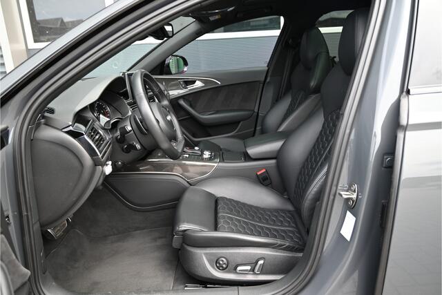 Audi RS6 Avant 4.0 TFSI QUATTRO PERFORMANCE 605 PK / PANO / KERAMISCH / B&O 3D / 360 CAMERA / HUD / SOFTCLOSE / NIMBUSGRIJS
